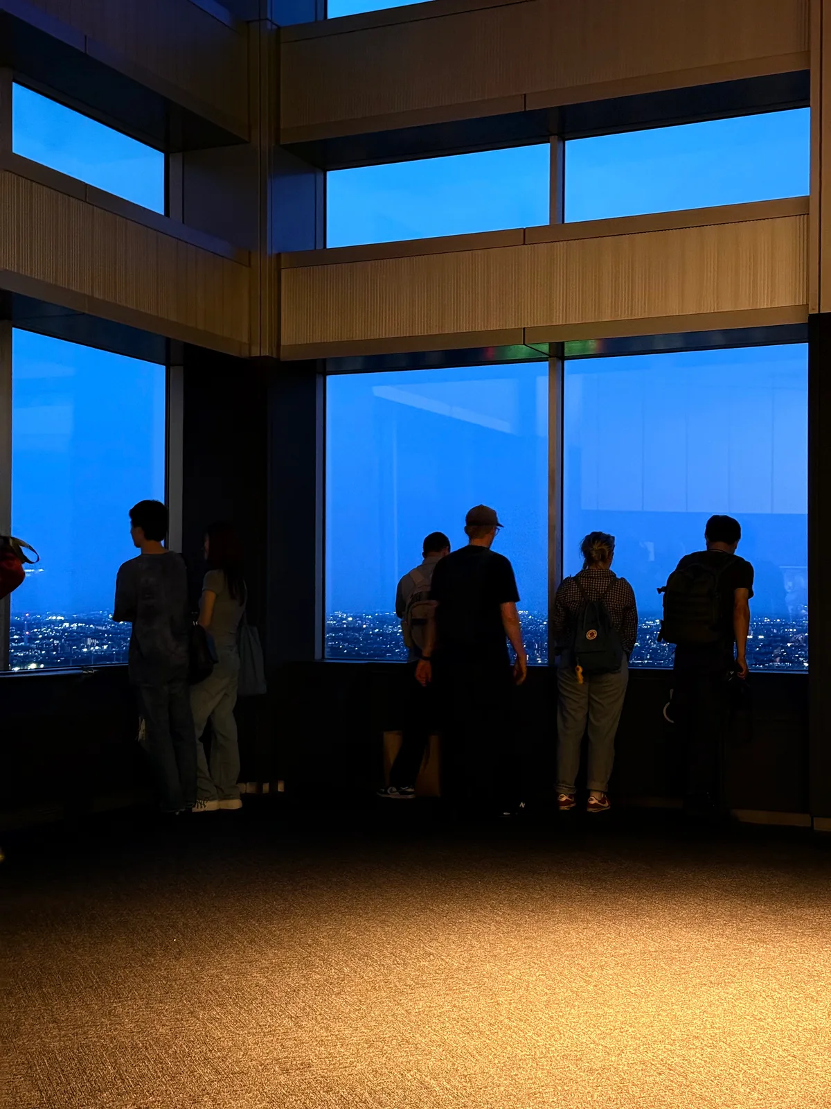 Silhouettes at the window